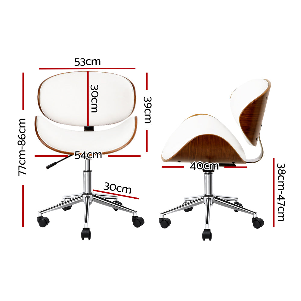 Artiss wooden outlet office chair