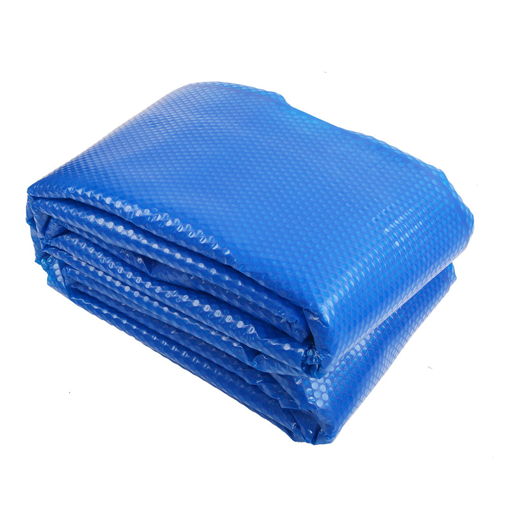 Aquabuddy Pool Cover 8x4.2m 400 Micron Swimming Pool Solar Blanket Blue