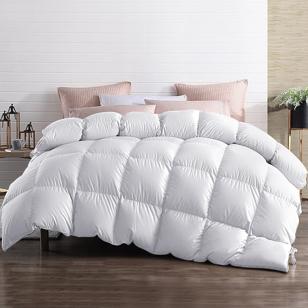 Giselle Bedding King Size 700GSM Goose Down Feather Quilt