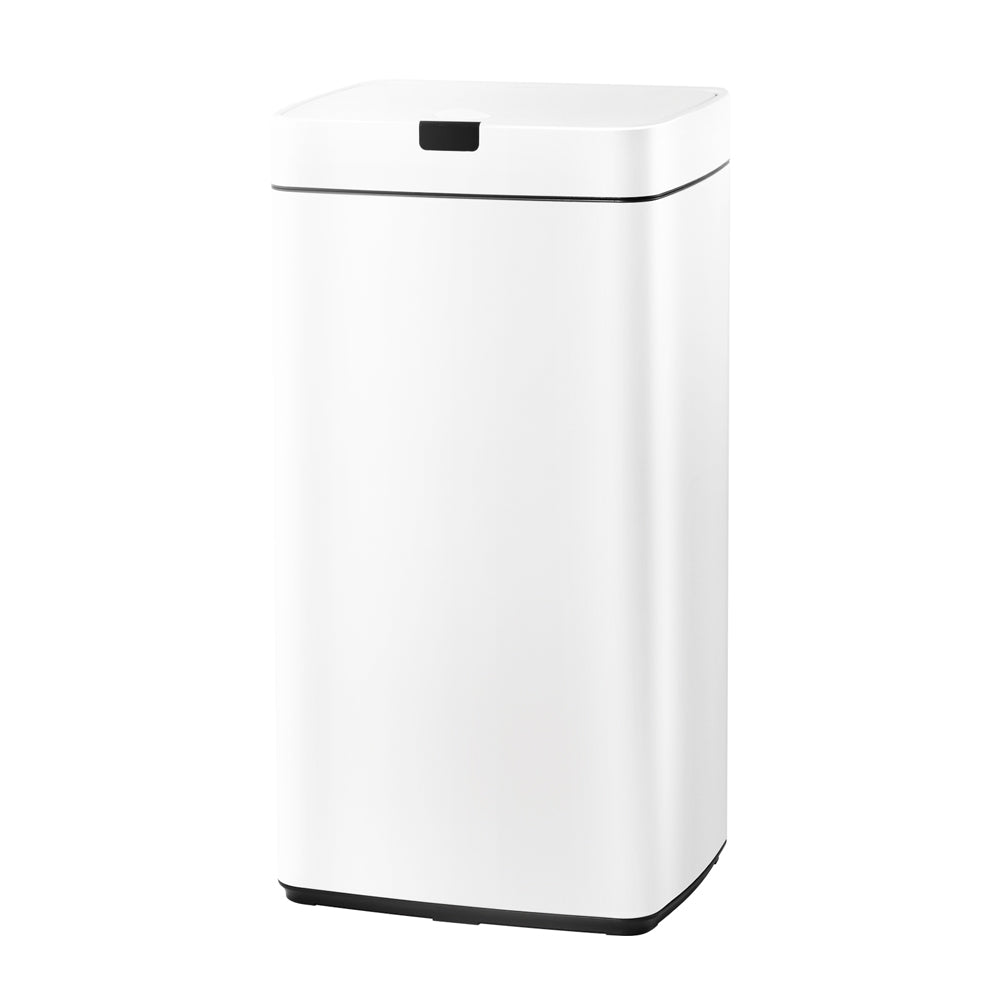 Devanti 45L Motion Sensor Bin Rubbish Automatic White