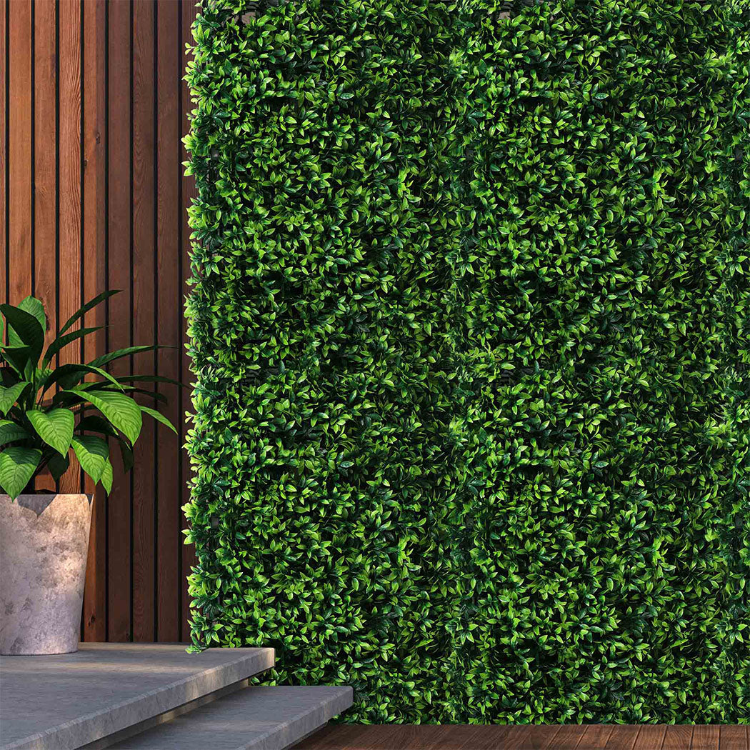 10pcs Artificial Boxwood Hedge Fence Fake Vertical Garden Type 2