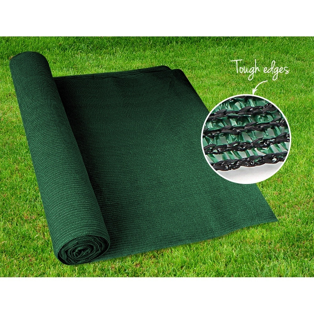 Instahut 90% Shade Cloth 1.83x20m Shadecloth Sail Heavy Duty Green