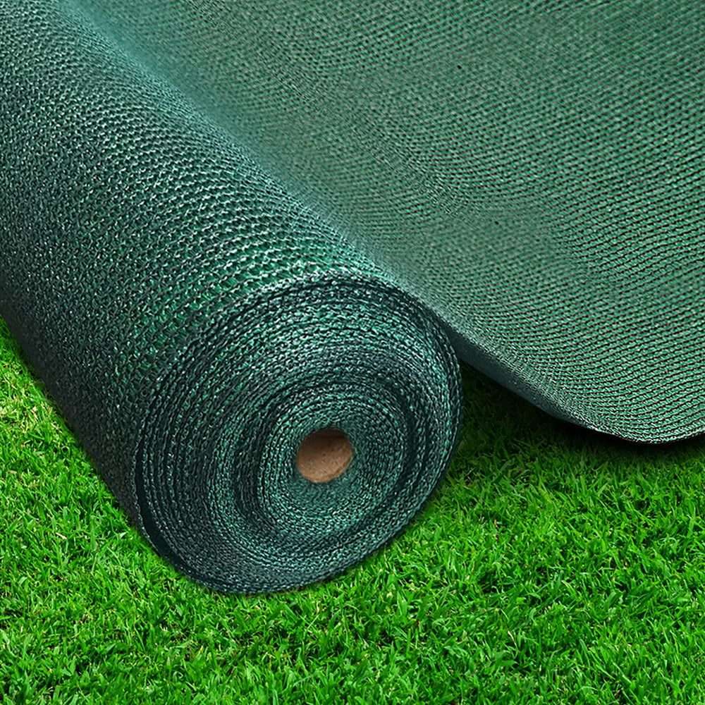 Instahut 70% Shade Cloth 3.66x20m Shadecloth Sail Heavy Duty Green