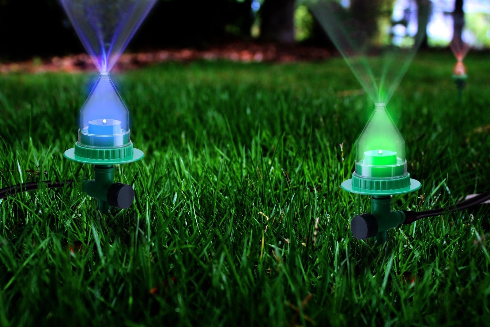 Durable and Extremely Cool Led Water Sprinkler Perfect for Gardens and Lawns