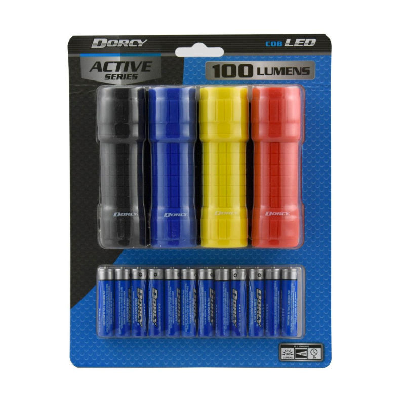 DORCY 4 Pack Flashlight