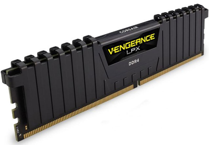 CORSAIR Vengeance LPX 8GB (1x8GB) DDR4 3000MHz C16 Desktop Gaming Memory Black