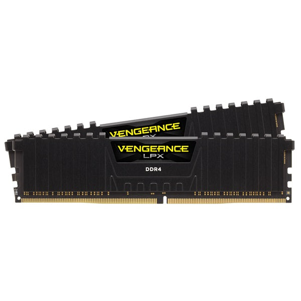 CORSAIR Vengeance LPX 64GB (2x32GB) DDR4 2400MHz C16 1.2V XMP 2.0 Black Desktop Gaming Memory AMD Optimized