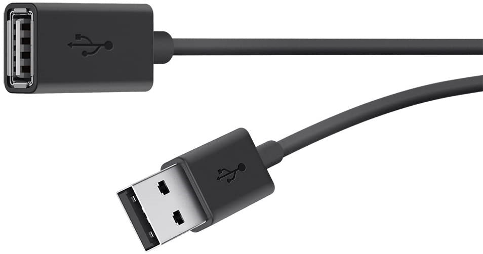 BELKIN USB - A Extension cables 3M - Black