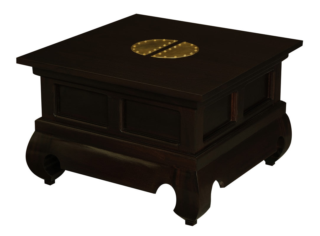 Dynasty Lamp Table 60 x 60 cm (Chocolate)