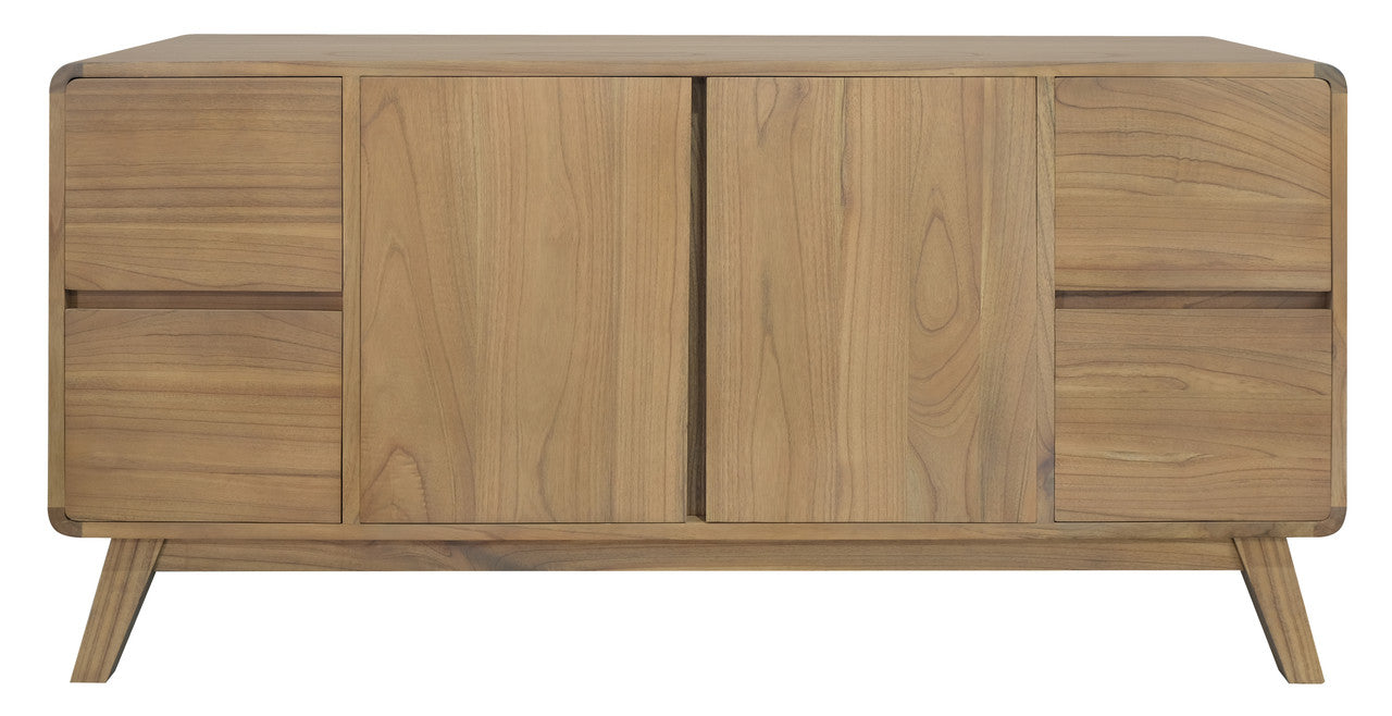 Providence 2 Door 4 Drawer Sideboard (Natural)