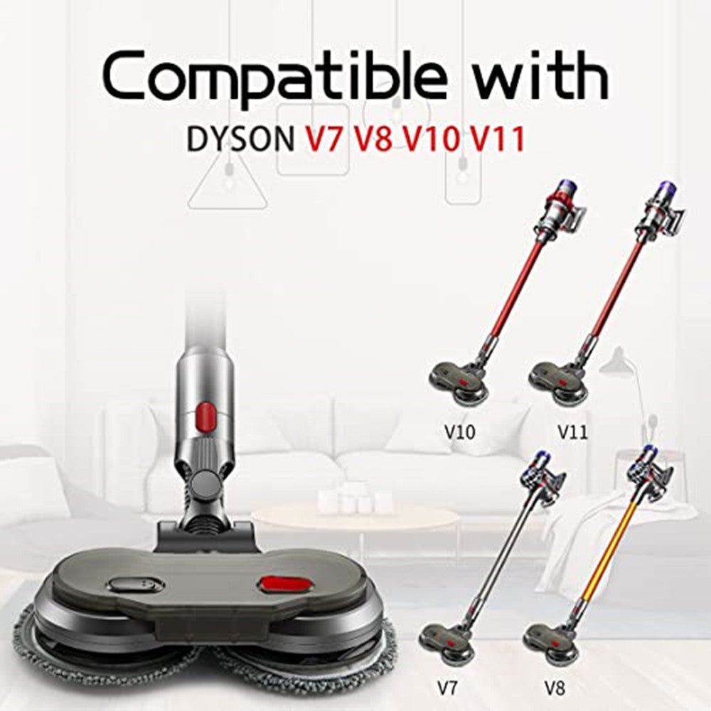 Electric Motorised Mop For Dyson V7 V8 V10 V11 Cordless Vacuum Cleaners Wet Dry