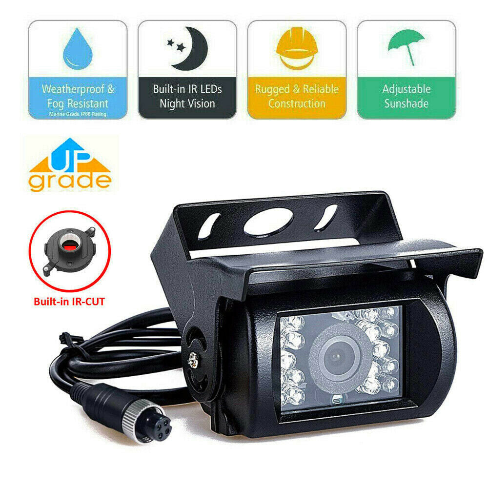 7 inch Monitor Reversing Camera Night Vision Car Rear View Kit For Truck Caravan