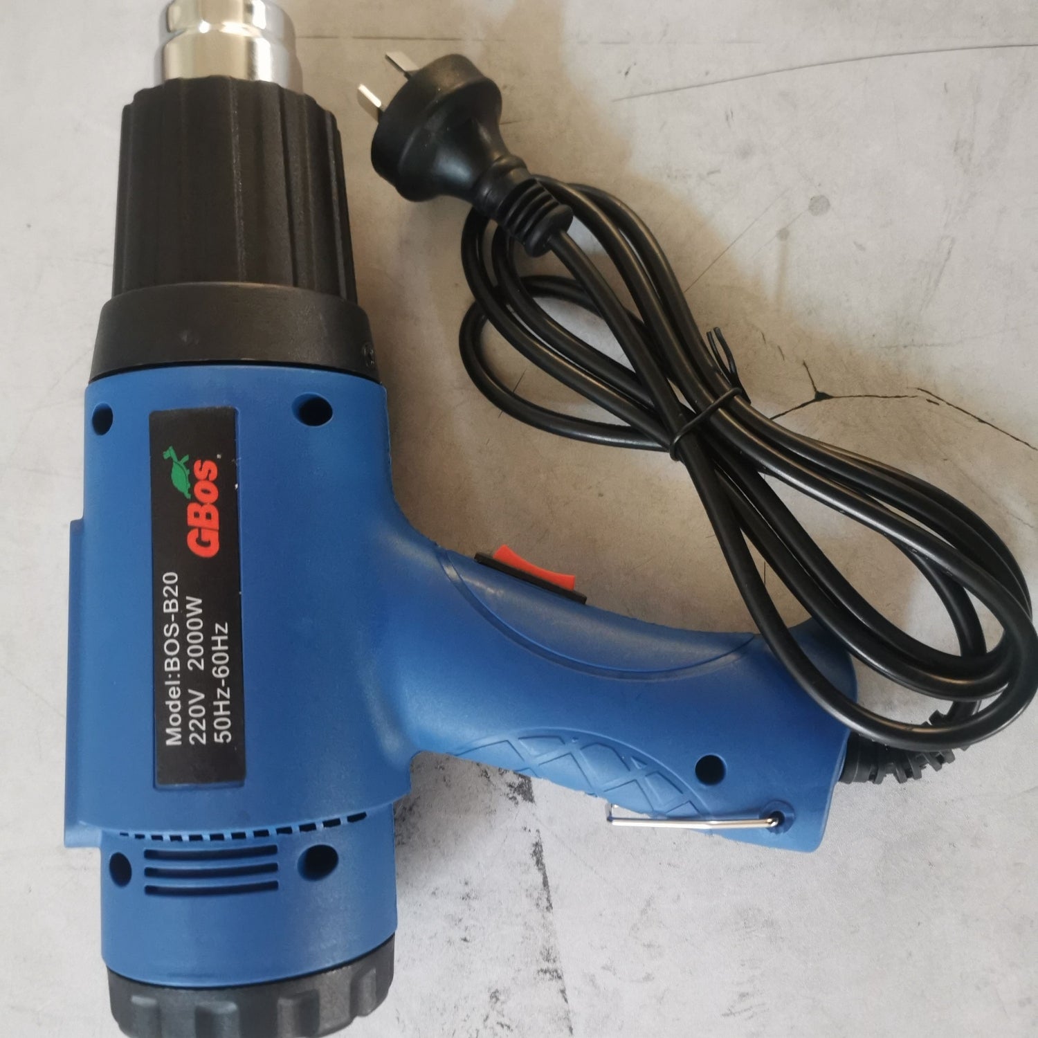 2000W Electric Heat Gun Hot Air W/9 Nozzles Heating Tool