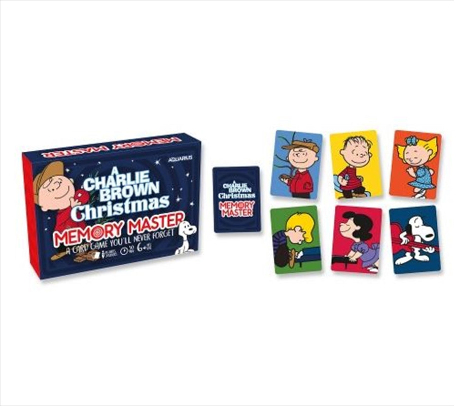 Peanuts Memory Master Card Game