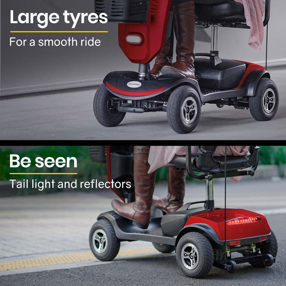 EQUIPMED Mobility Scooter For Elderly Motorized Electric Older Adults 4 Riding