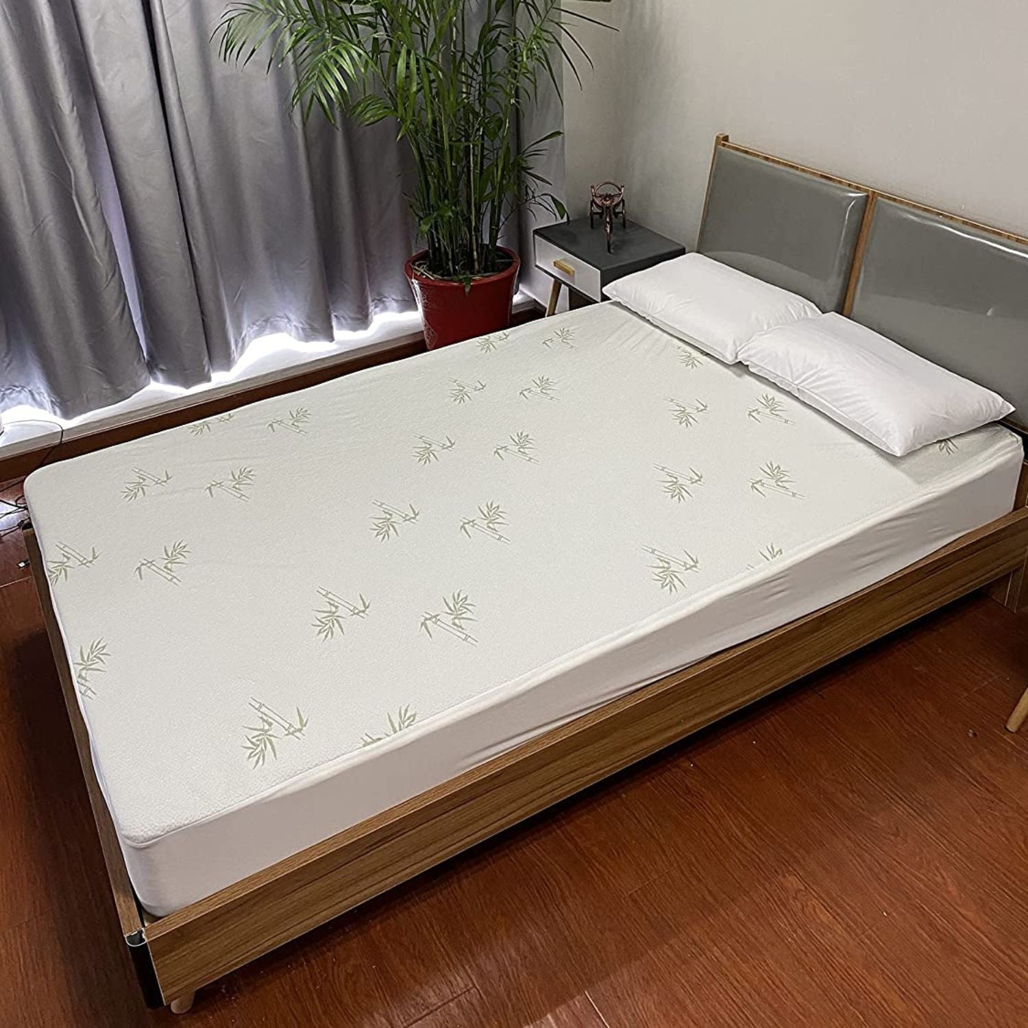 Gominimo Bamboo Jacquard Mattress Protector King GO-MP-120-TC