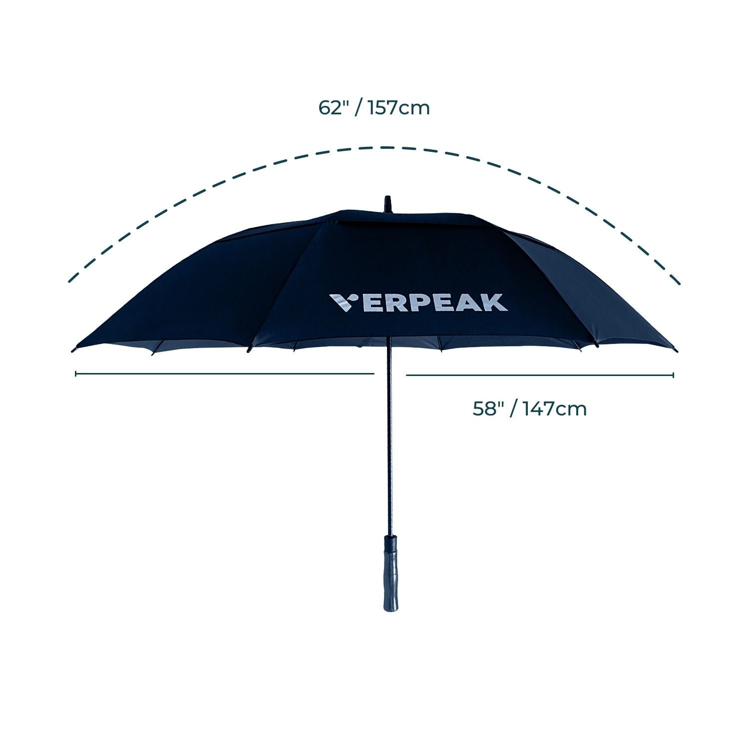 Verpeak Golf Umbrella Blue 62" VP-UA-104-HD