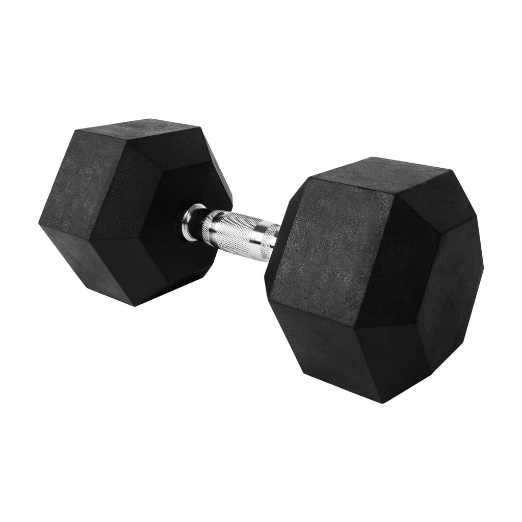 Verpeak Rubber Hex Dumbbells 22.5kg - VP-DB-109