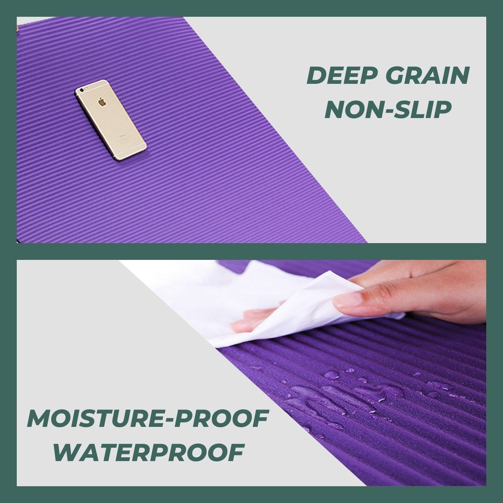 Verpeak NBR Yoga Mat 1.5CM Purple VP-MT-120-AC