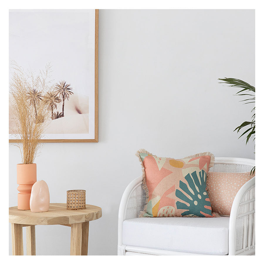 Cushion Cover-Coastal Fringe-Horizon-45cm x 45cm