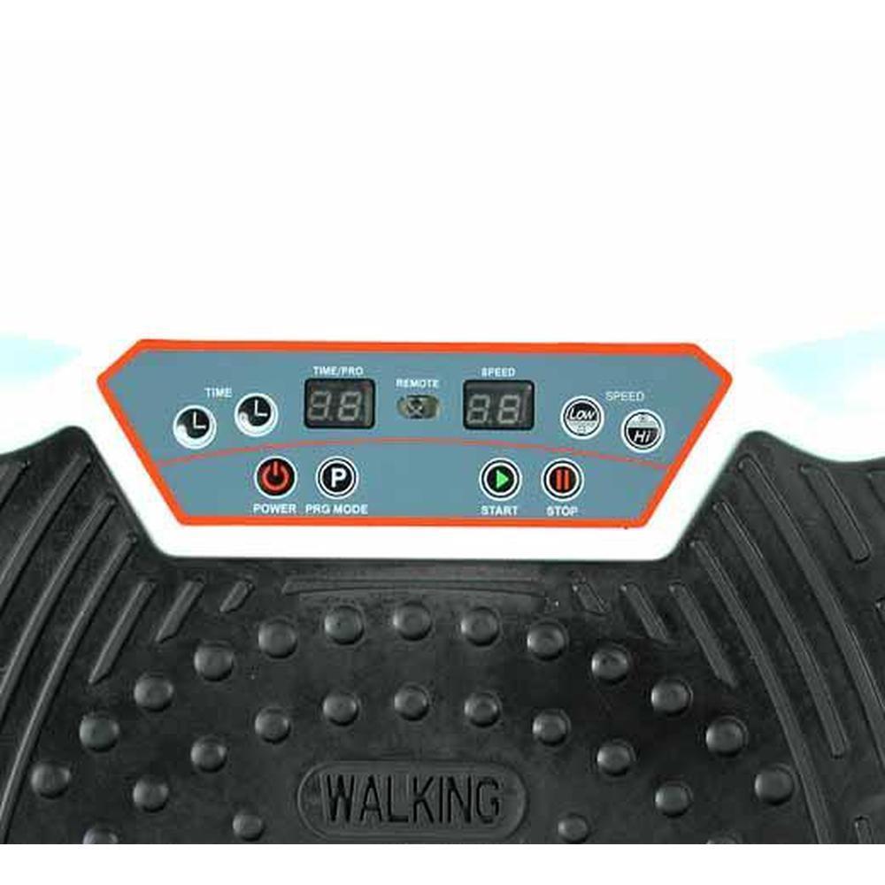 Black Vibration Machine Platform - Exercise Vibrating Plate - Whole Body Workout