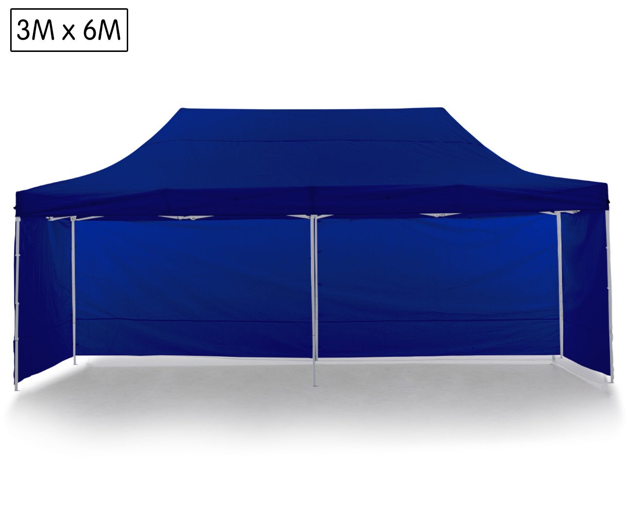 Wallaroo Gazebo Tent Marquee 3x6m PopUp Outdoor Wallaroo Blue