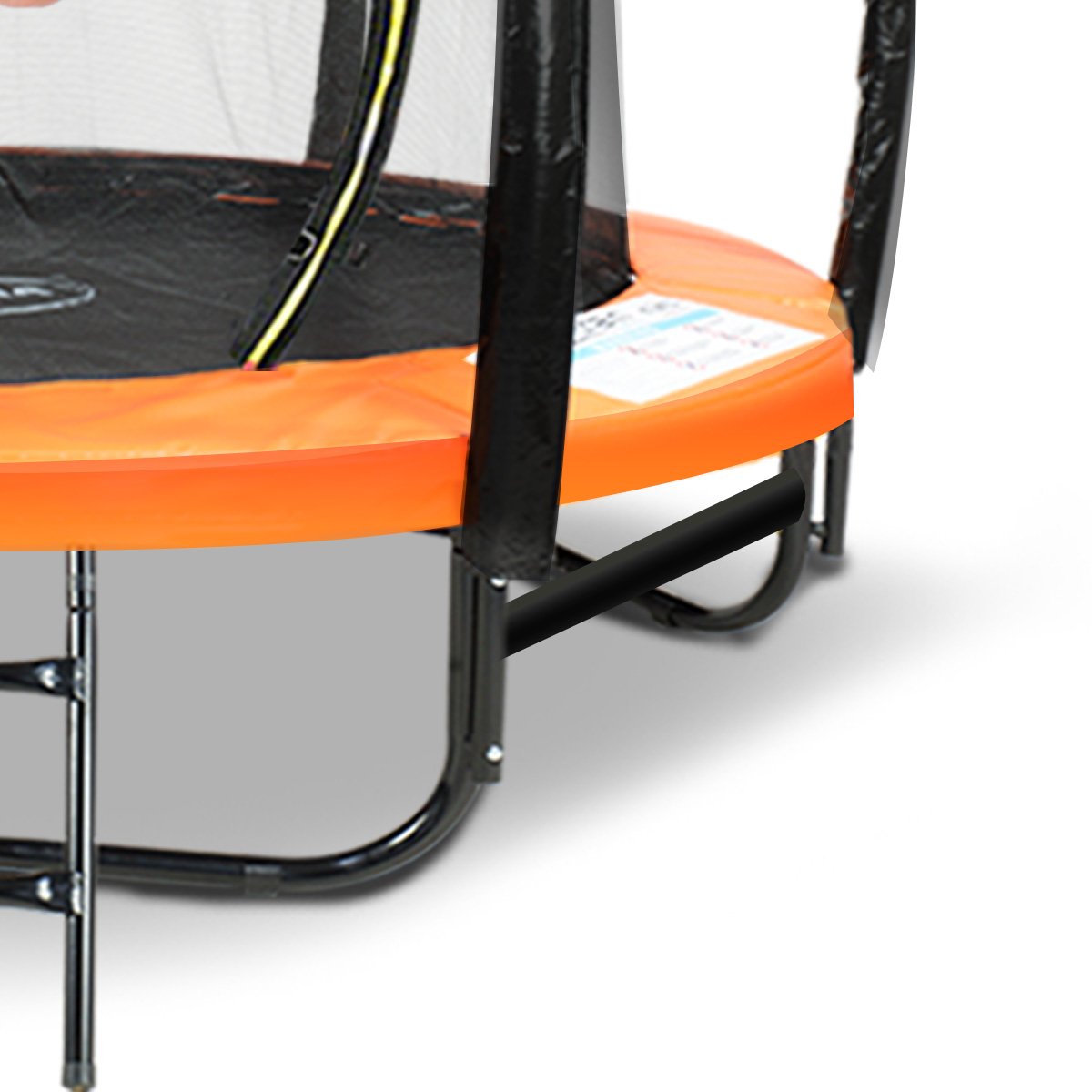 Kahuna 8ft Trampoline Kahuna With Spring Mat Pad Net Outdoor - Orange