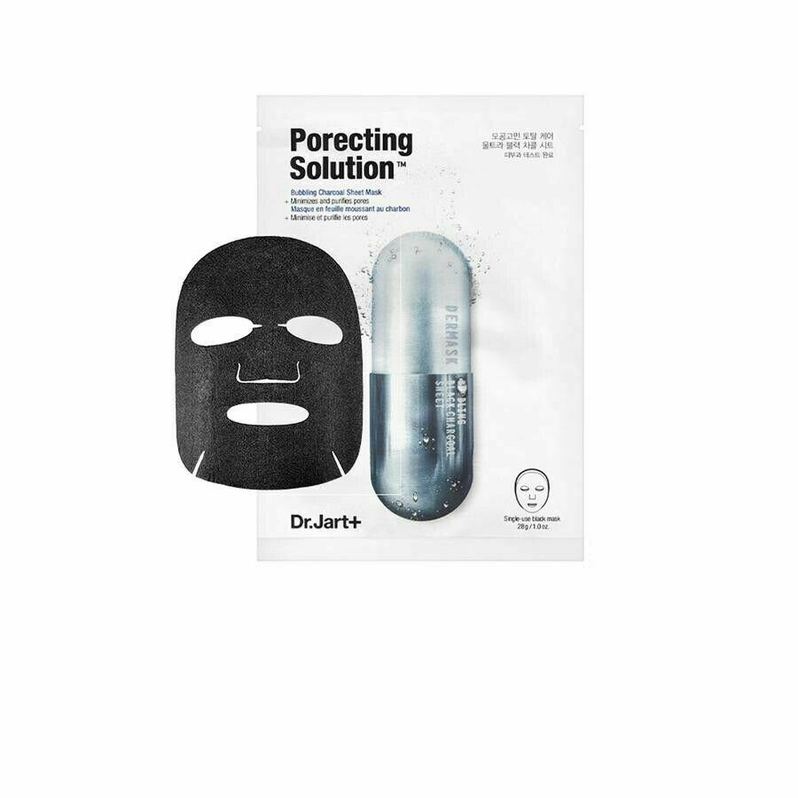 Dr. Jart+ Porecting Solution Bubbling Charcoal Sheet Mask 5pcs