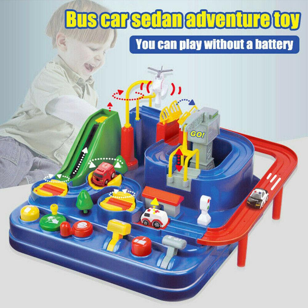 City Rescue Engineering Vehicles Playsets Car Adventure Toys Educational Toys (3 Cars)