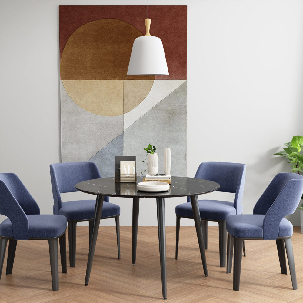 Marble Mania Round Table