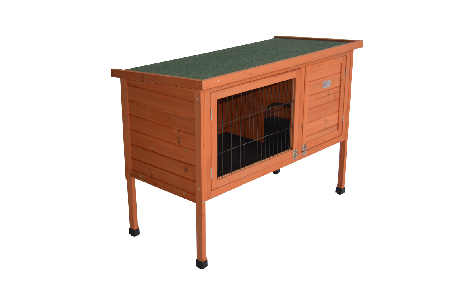 YES4PETS Large Single Wooden Pet Rabbit Hutch Guinea Pig Ferret Cage