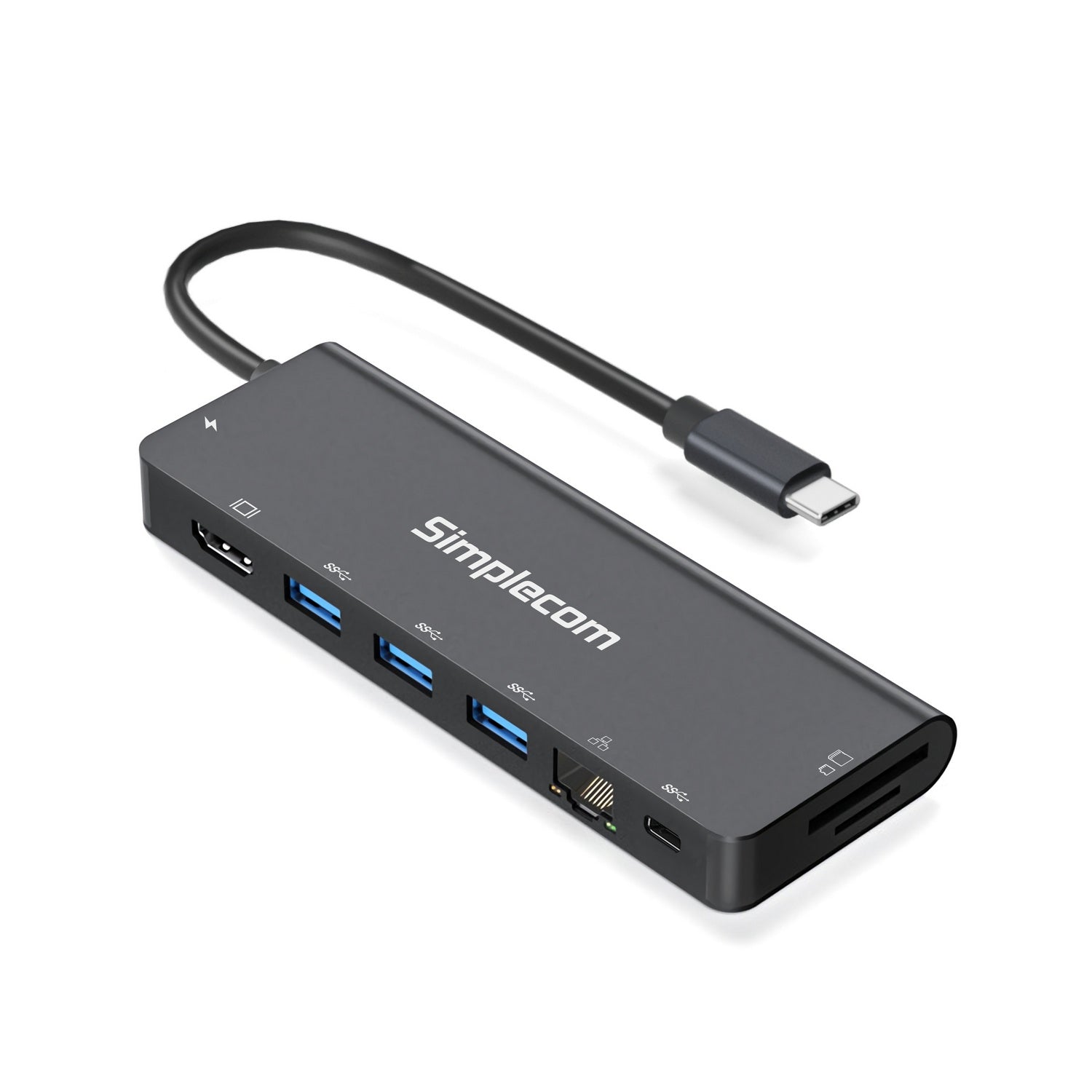 Simplecom CHN590 USB-C SuperSpeed 9-in-1 Multiport Docking Station