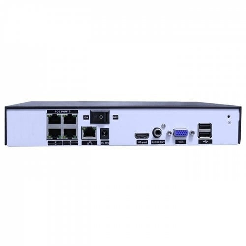 Hiseeu H5NVR-P4 4CH 1080P PoE Recorder