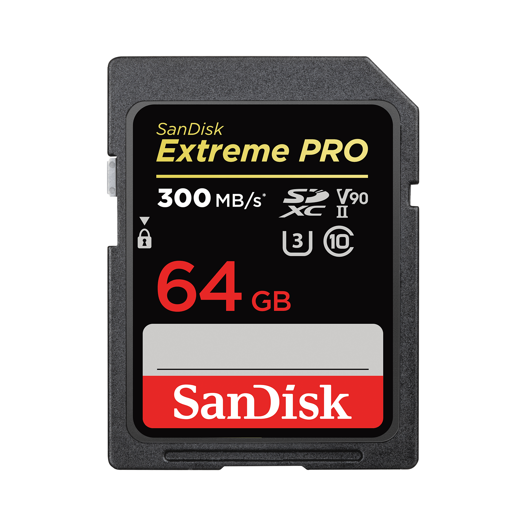 SanDisk 64GB Extreme PRO SDHC and SDXC UHS-II card SDSDXDK-064G-GN4IN