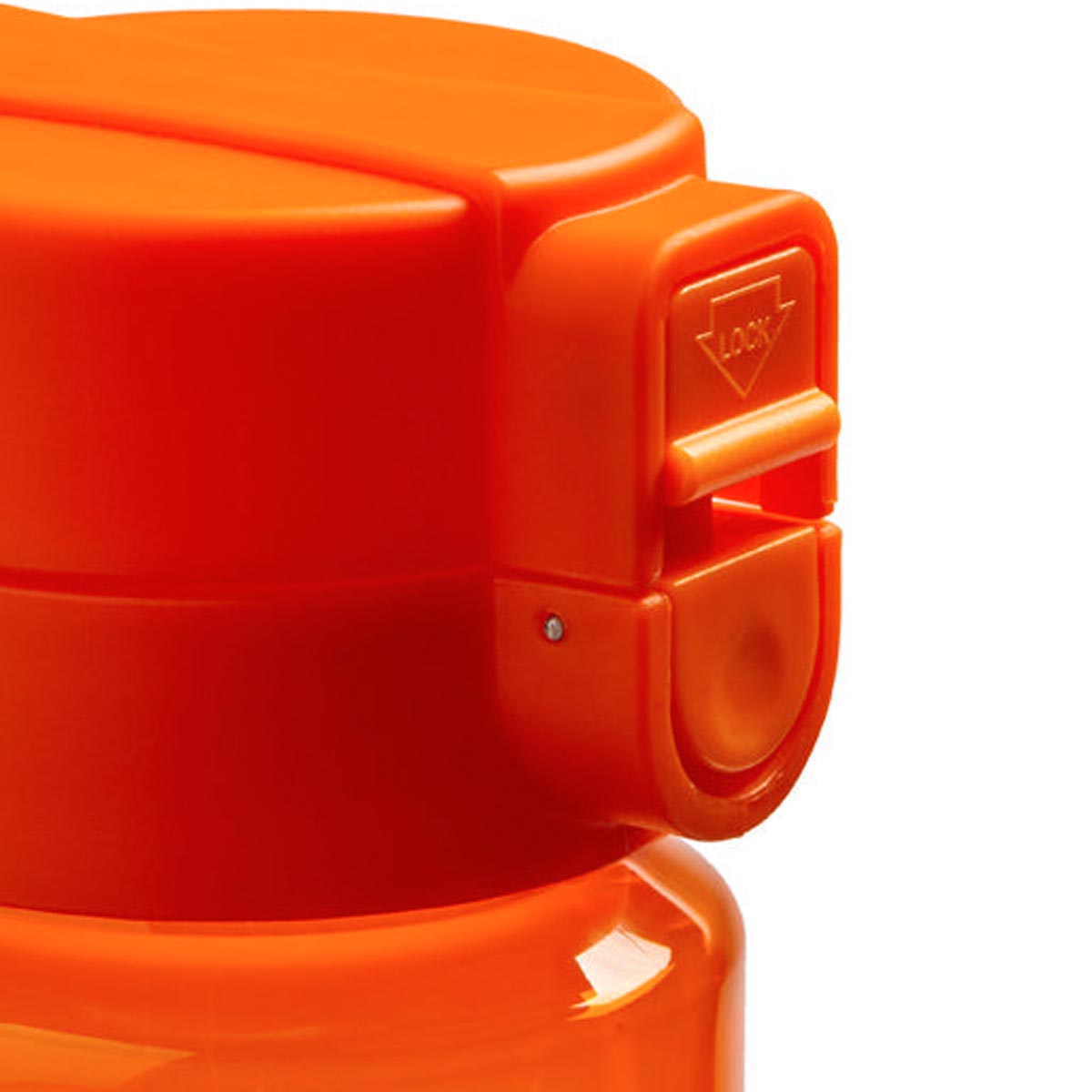 Tinc Orange Leak Proof Flip and Clip Water Bottle