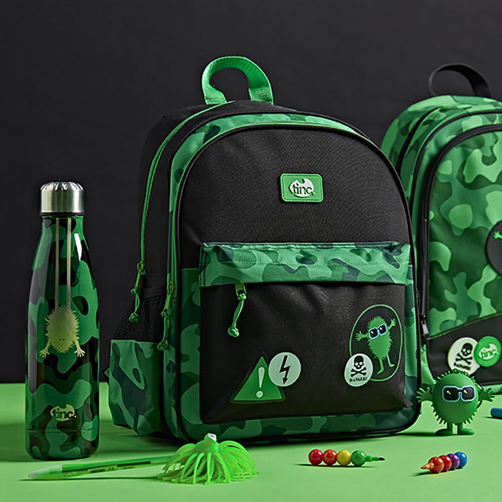 Tinc Hugga Camo Junior Backpack (Green)