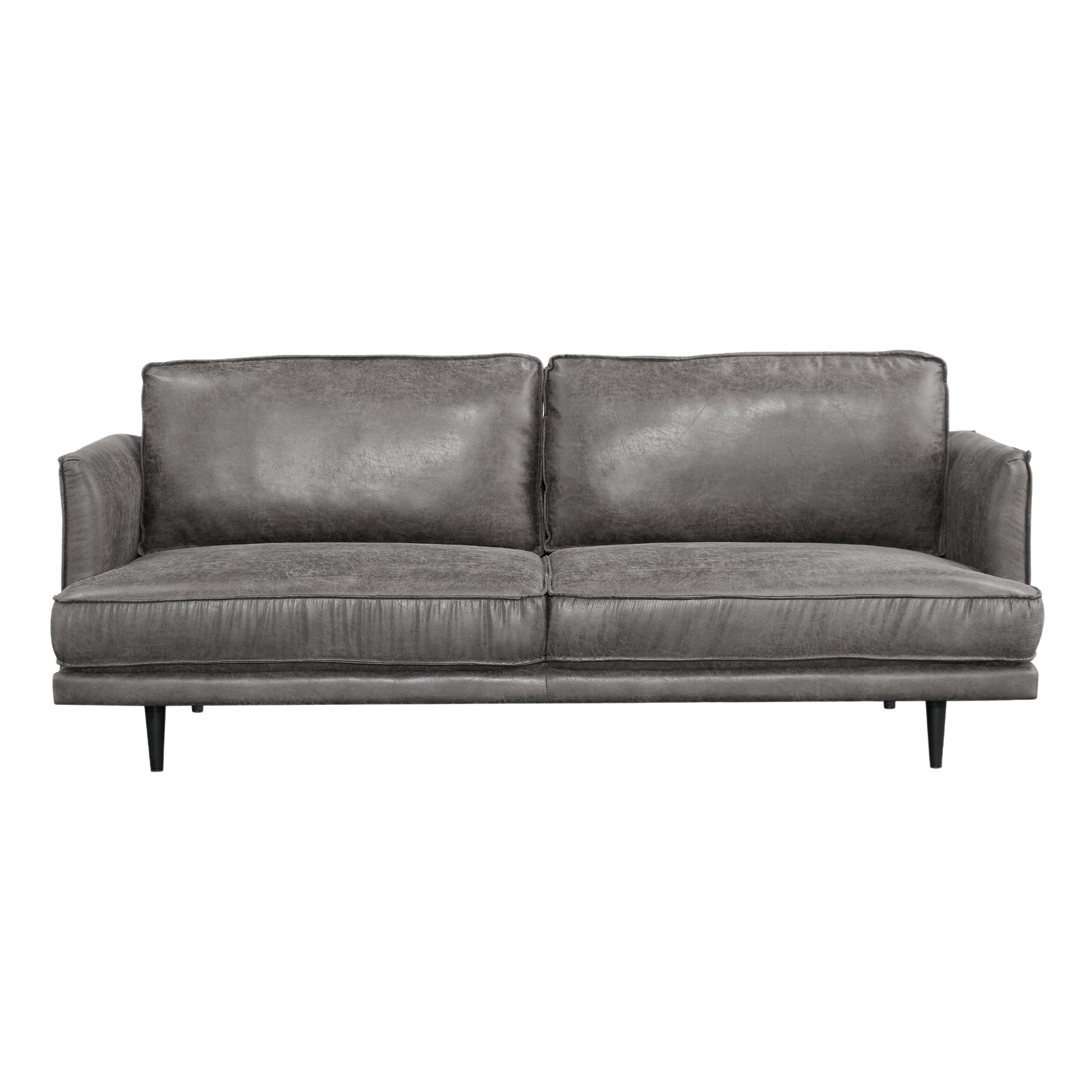 Rosie 3 Seater Sofa Fabric Uplholstered Lounge Couch Grey