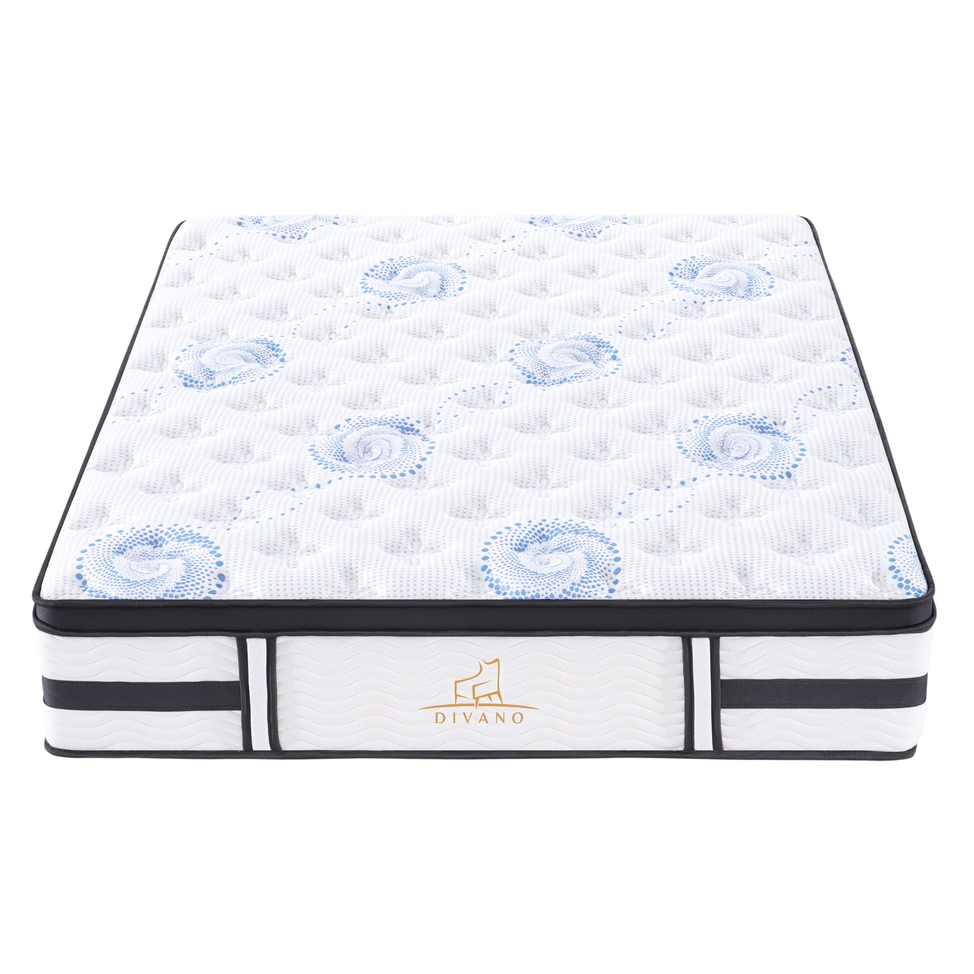 Majestic Rest Queen Size 7 Zones Luxury Premium Firm Pocket Spring 34cm Mattress