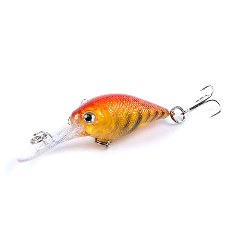 9x Popper Crank 5.7cm Fishing Lure Lures Surface Tackle Fresh Saltwater