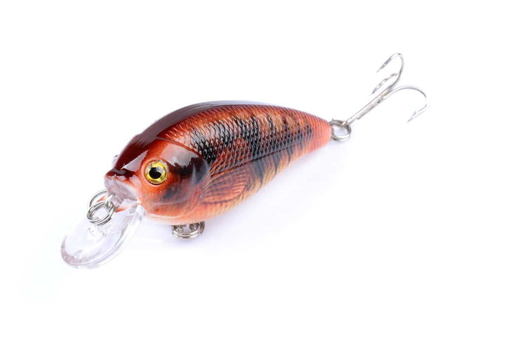 5x 7cm Popper Crank Bait Fishing Lure Lures Surface Tackle Saltwater