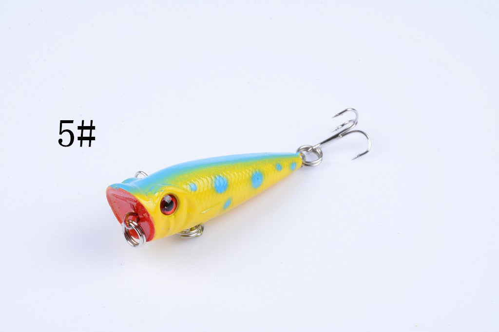 5X 5cm Popper Poppers Fishing Lure Lures Surface Tackle Fresh Saltwater