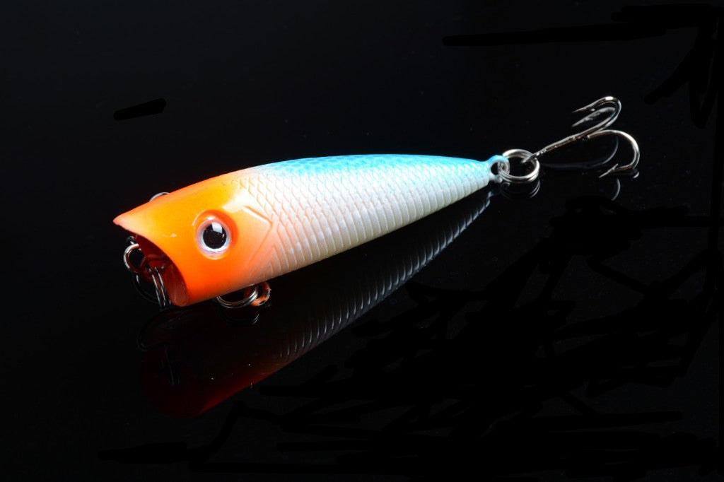 5X 6cm Popper Poppers Fishing Lure Lures Surface Tackle Fresh Saltwater