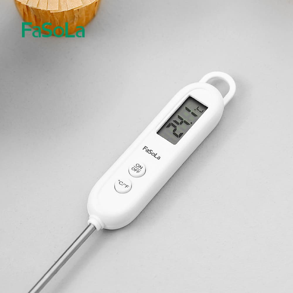 FASOLA Food Thermometer White -58°F～572°F