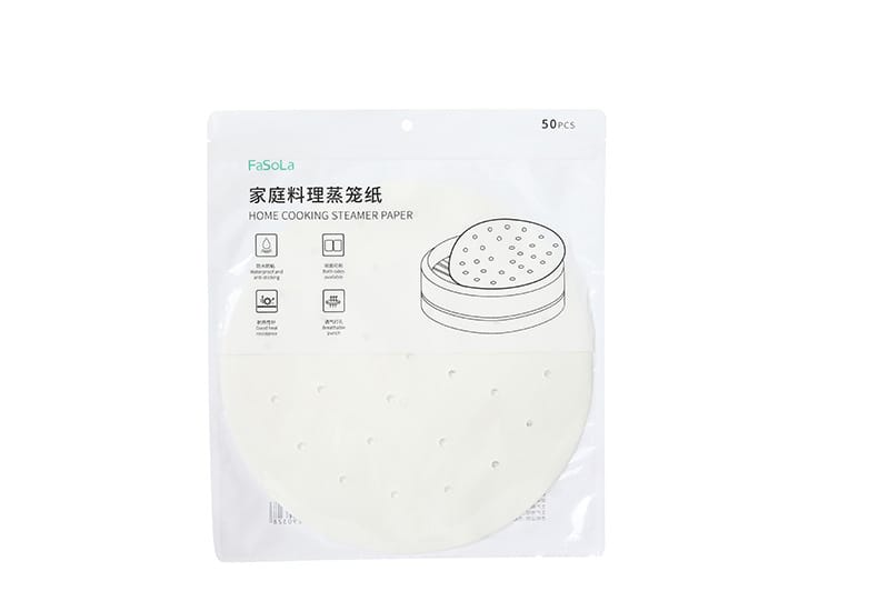 Home Cooking Steamer Paper Φ26cm 50pcs