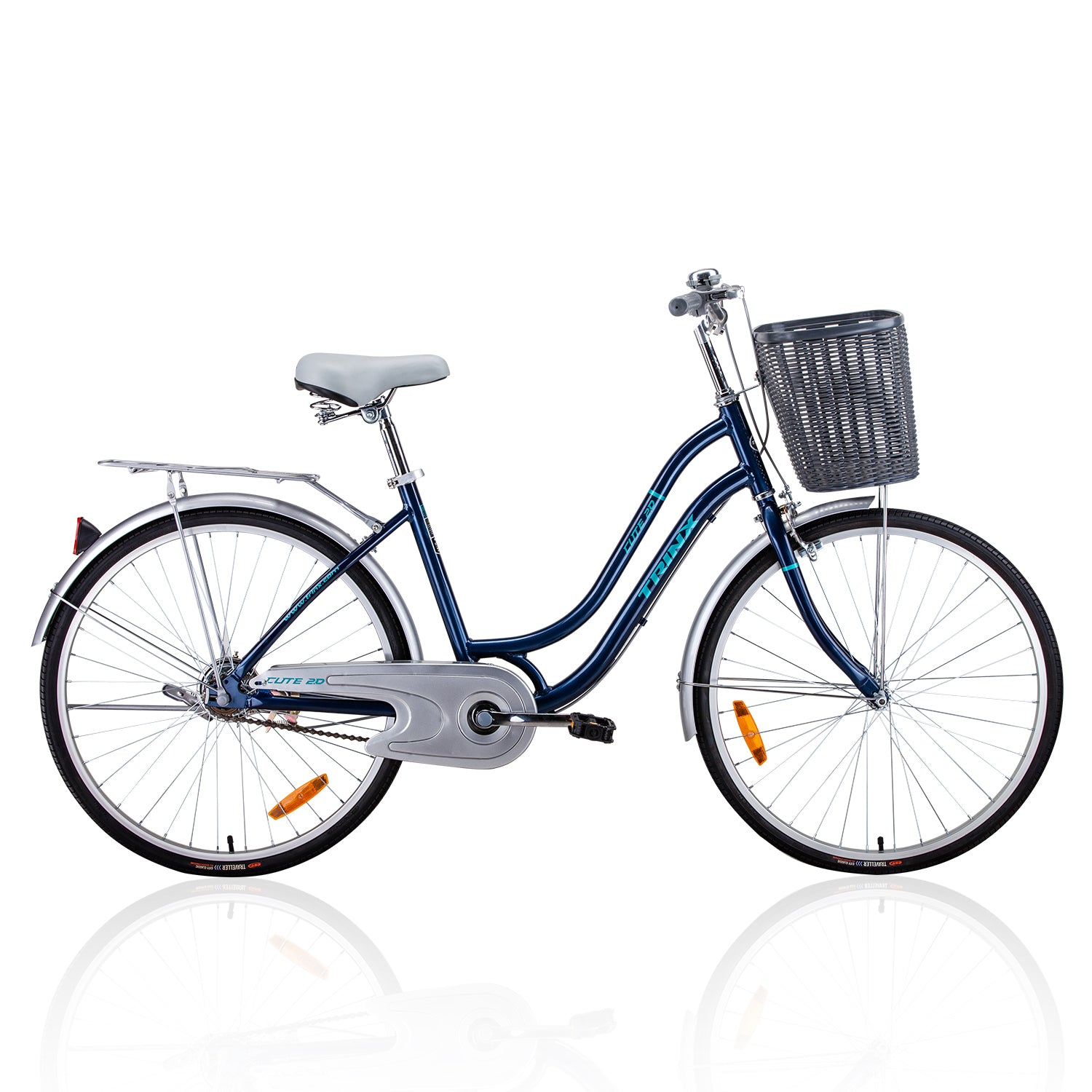 Trinx CUTE 2.0 City Bike 24 inch Lady Urban Blue