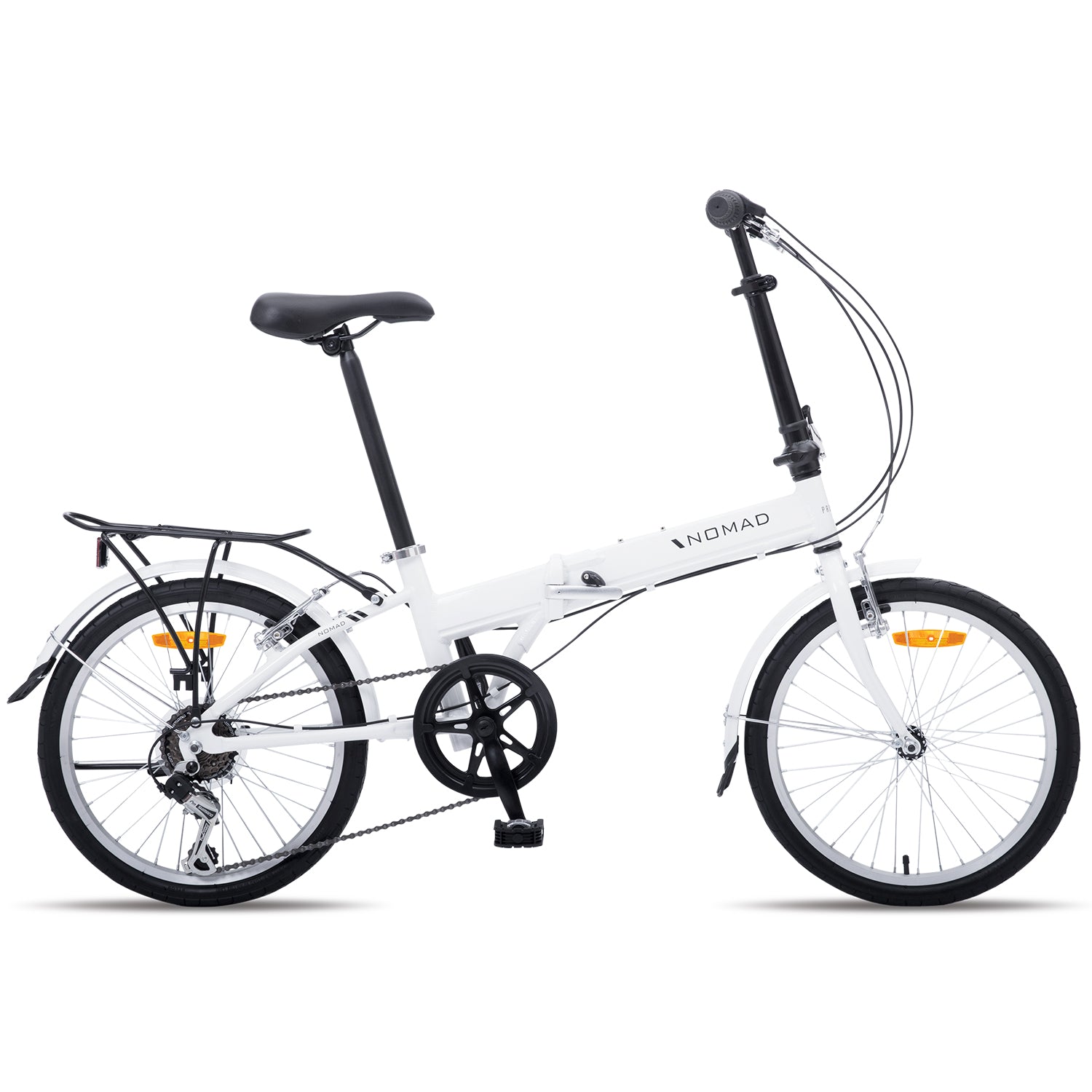 Progear Bikes Nomad Folding Bike 20" in Pearl White