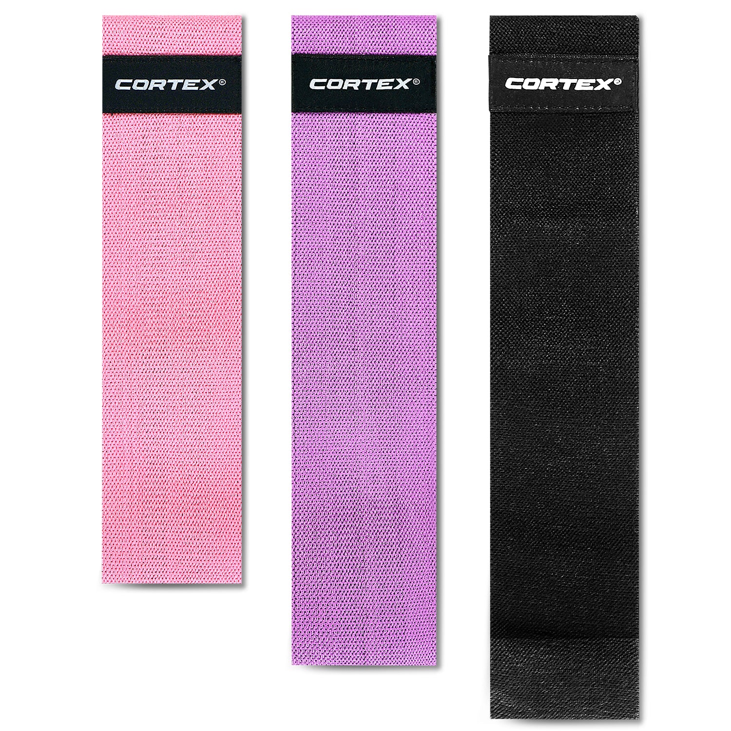 CORTEX FibraBands 3 Pack Micro Flat Resistance Bands 82mm