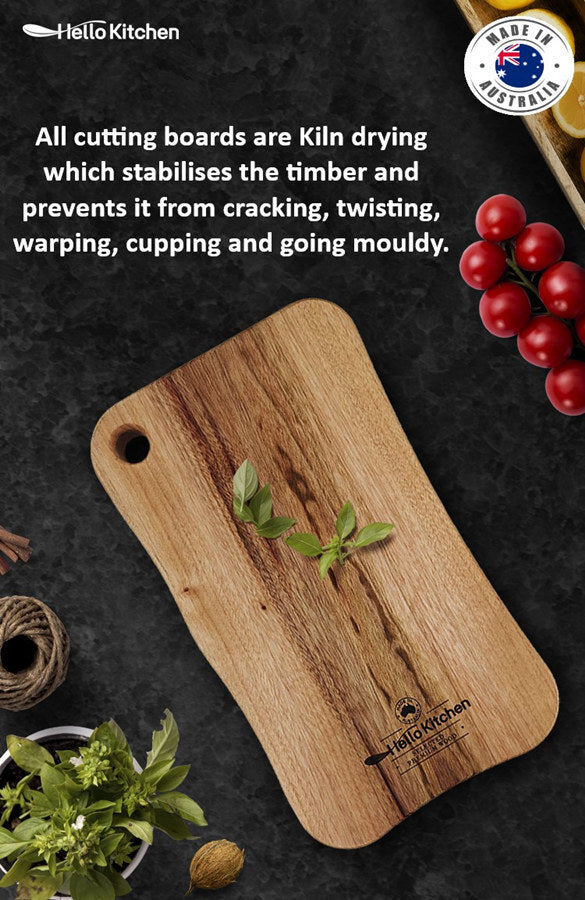 Hello Kitchen Premium Natural Camphor Laurel Cutting Chopping Board (Plain)