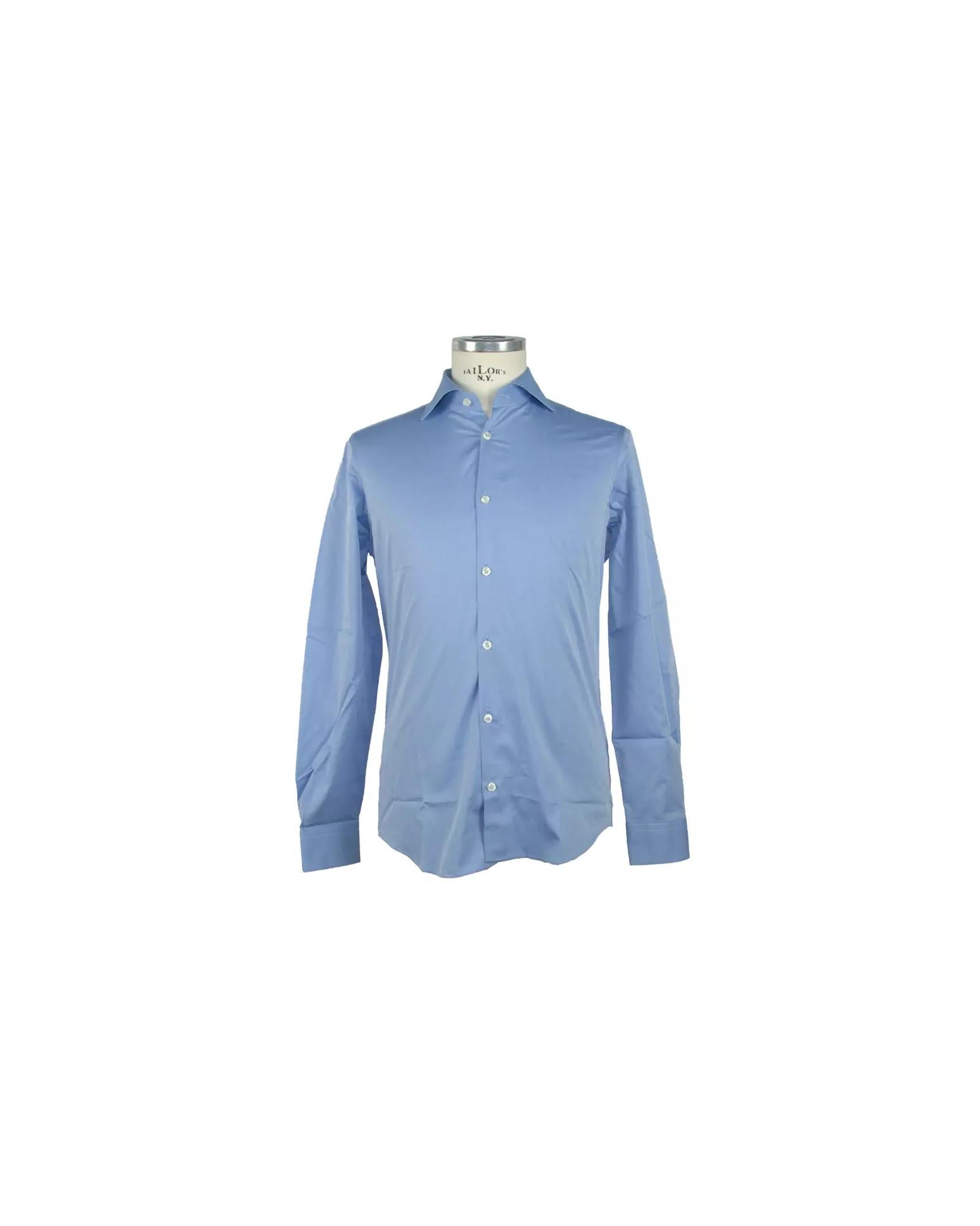 Cotton Jersey Long Sleeve Shirt 39 IT Men