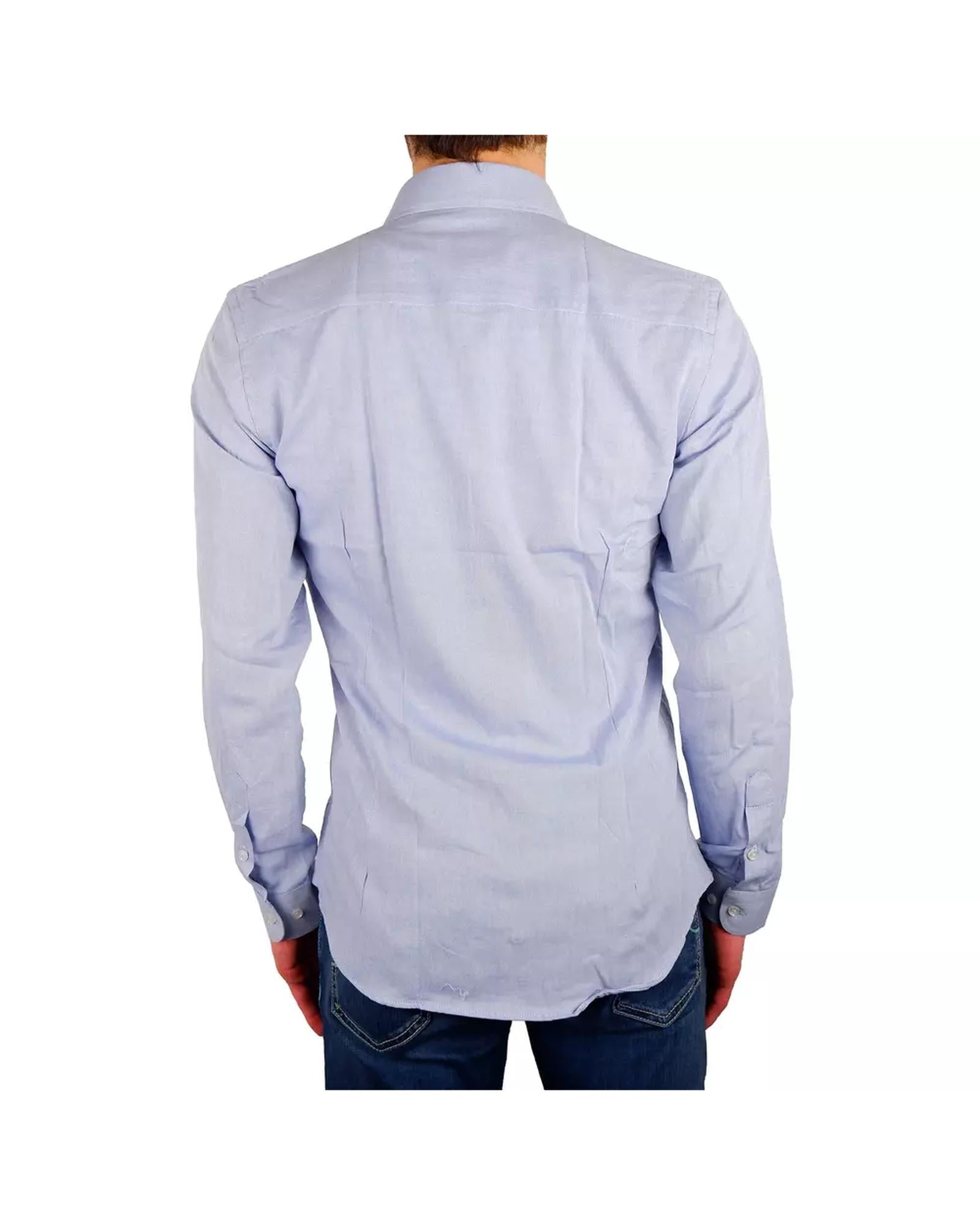 Milano Solid Color Shirt 41 IT Men